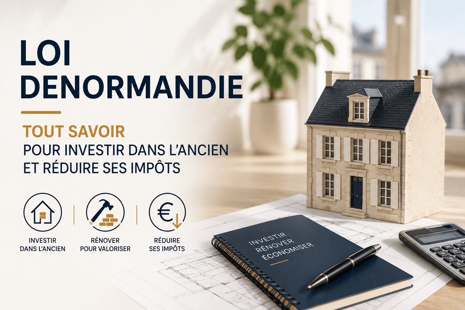 Loi Denormandie : tout savoir pour investir dans l’ancien et réduire ses impôts