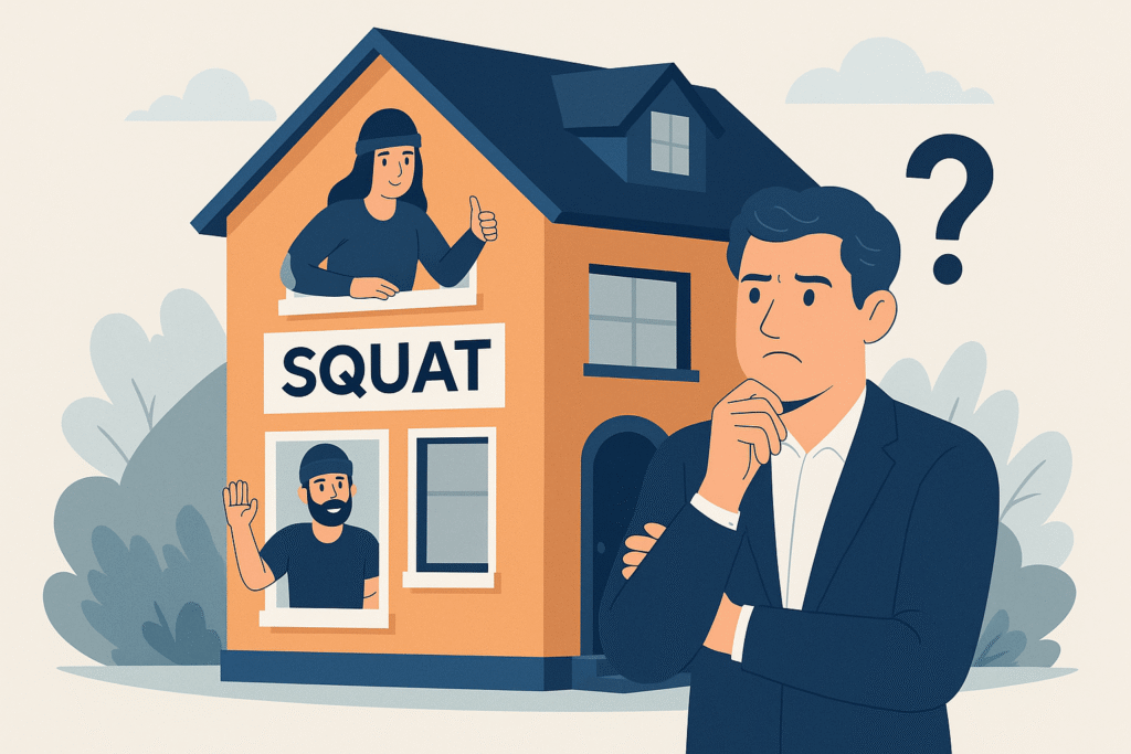 réagir face aux squatteurs