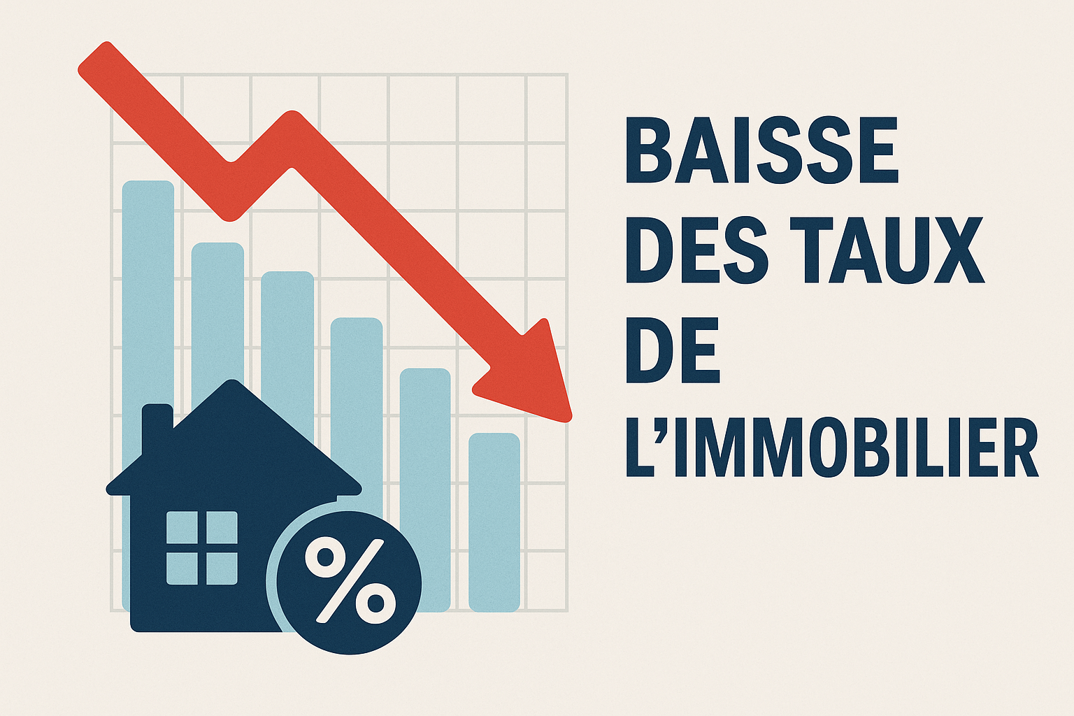 baisse des taux immobiliers