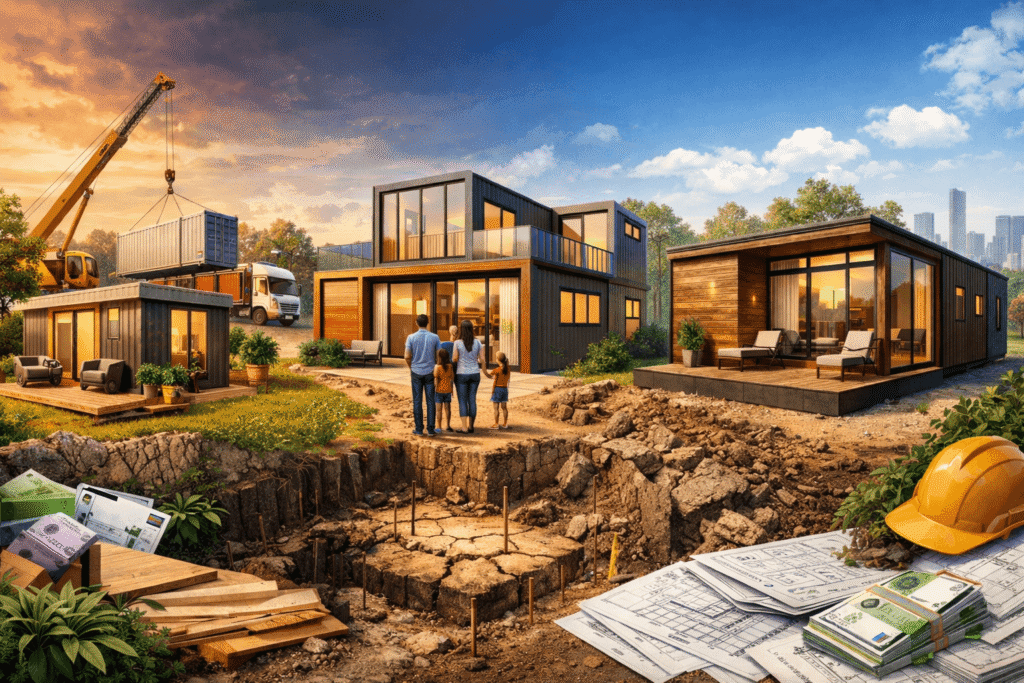 achat maison container