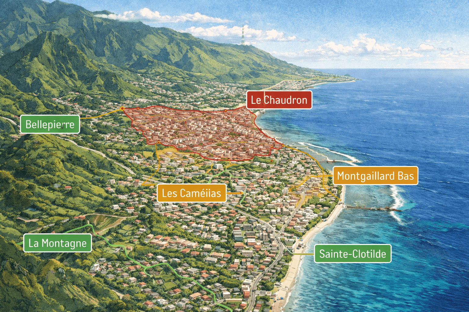 Quartier à éviter Saint Denis