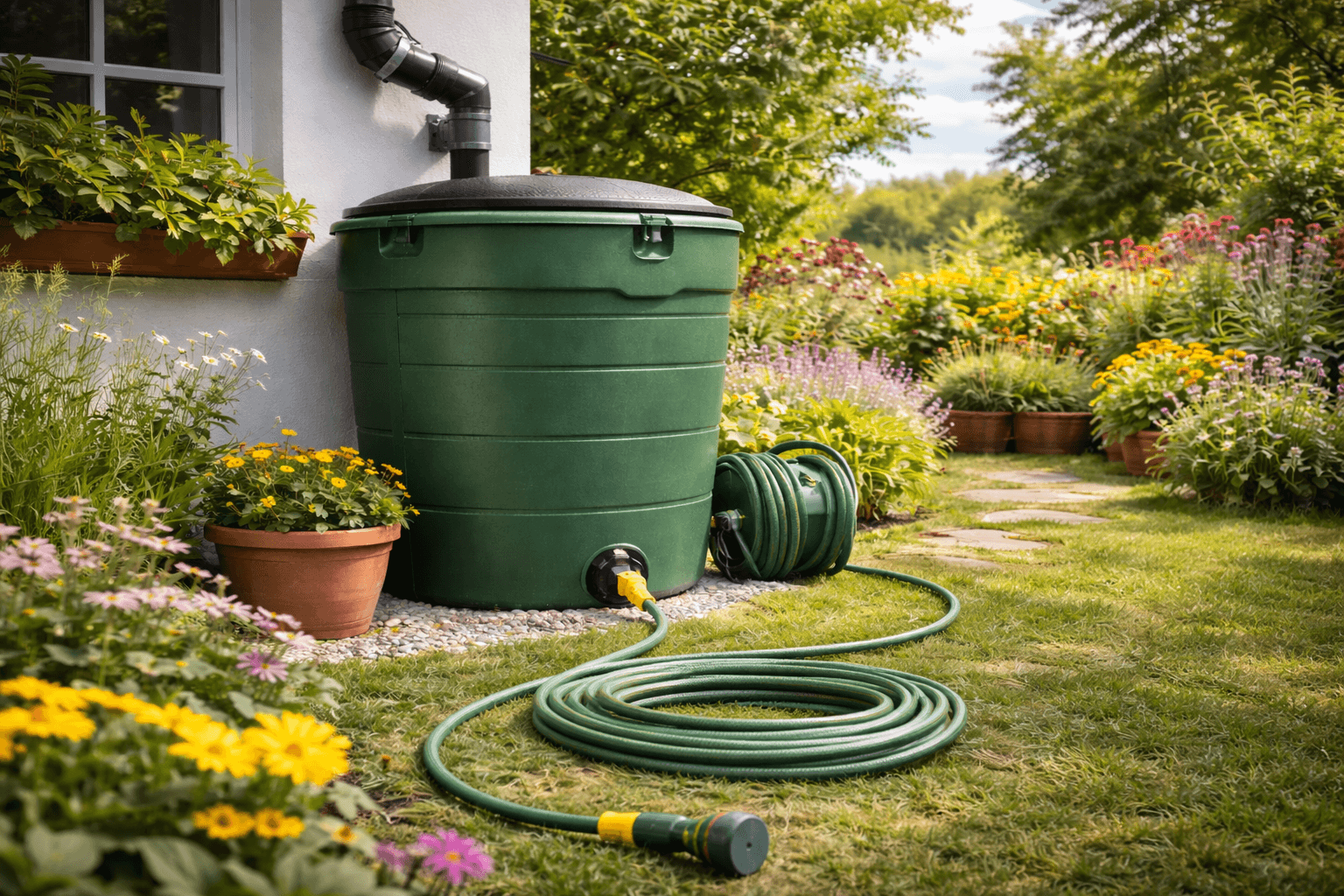 Récupérateur eau de pluie