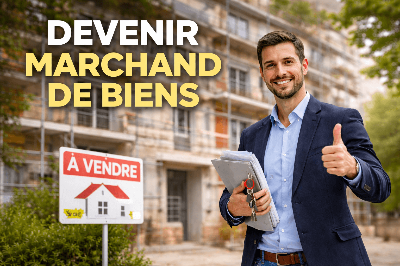 Devenir marchand de biens
