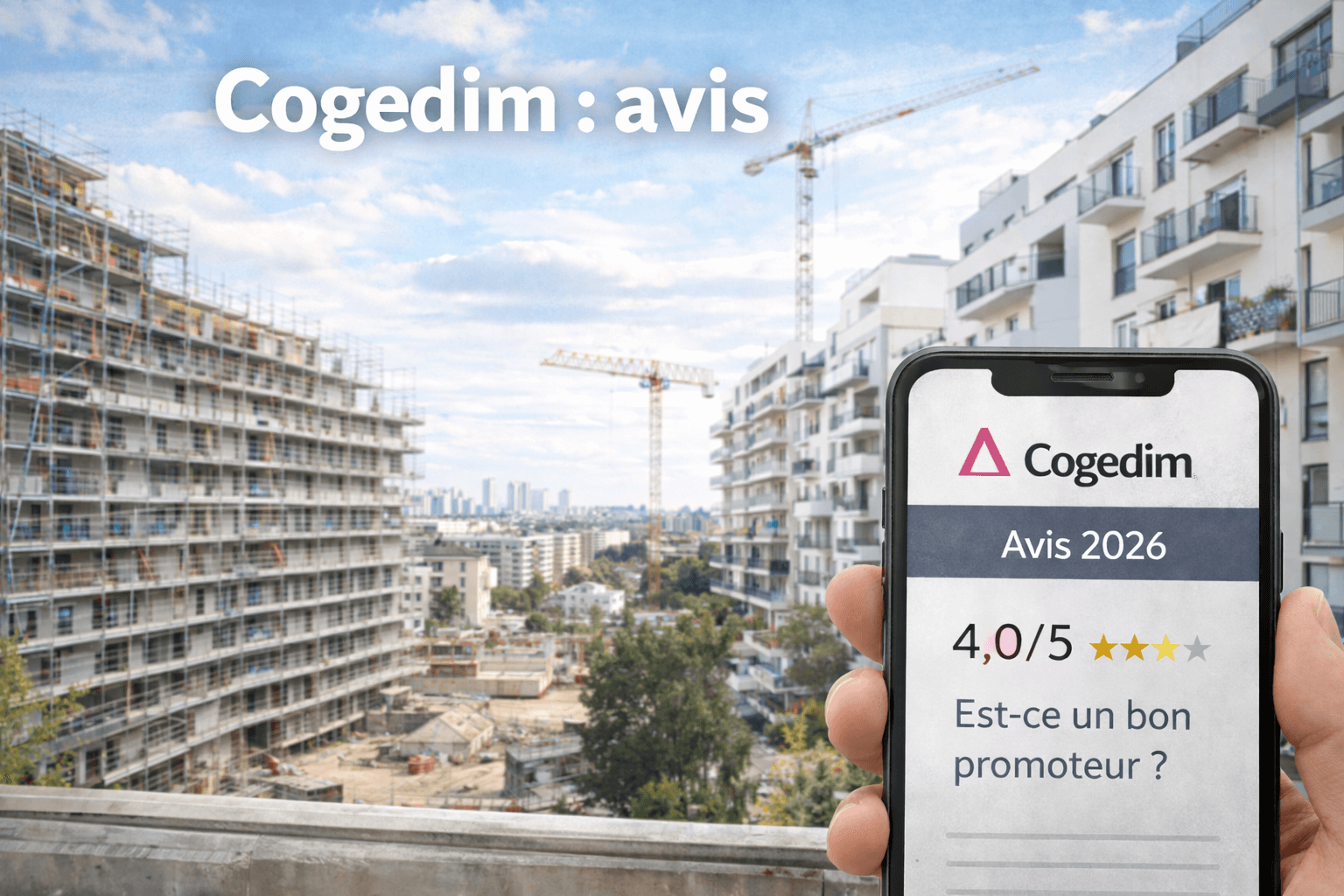 Cogedim avis : faut-il acheter un logement neuf chez ce promoteur immobilier ?