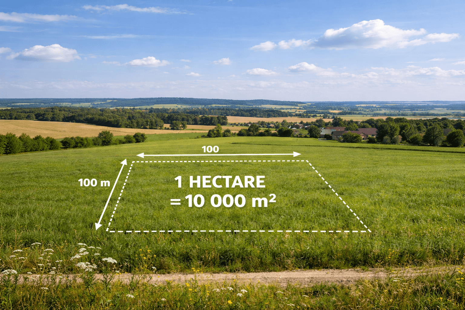 Hectare en m2