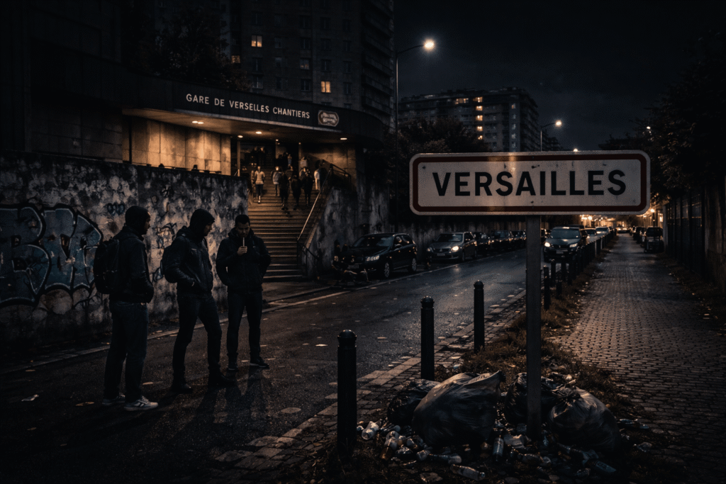 Versailles quartiers à éviter