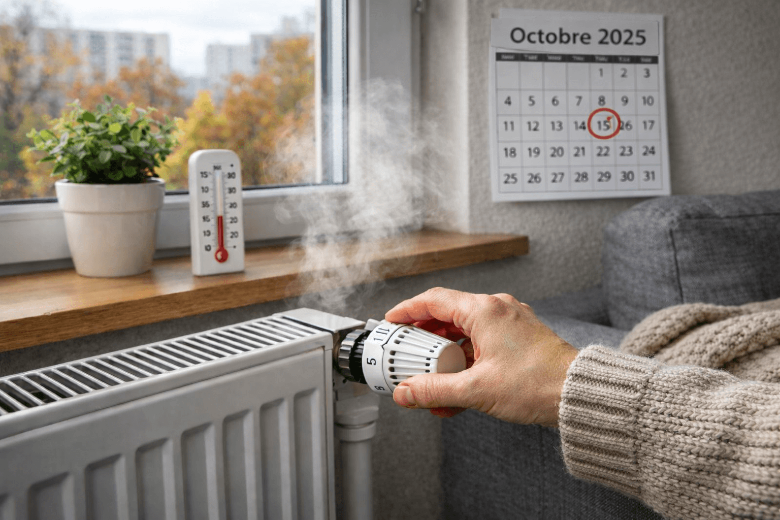 Date chauffage collectif 2026