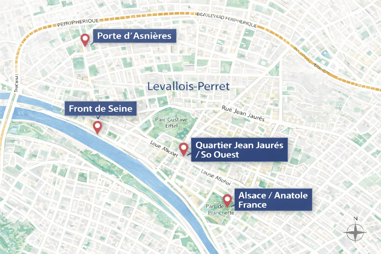 Levallois-Perret quartiers dangereux