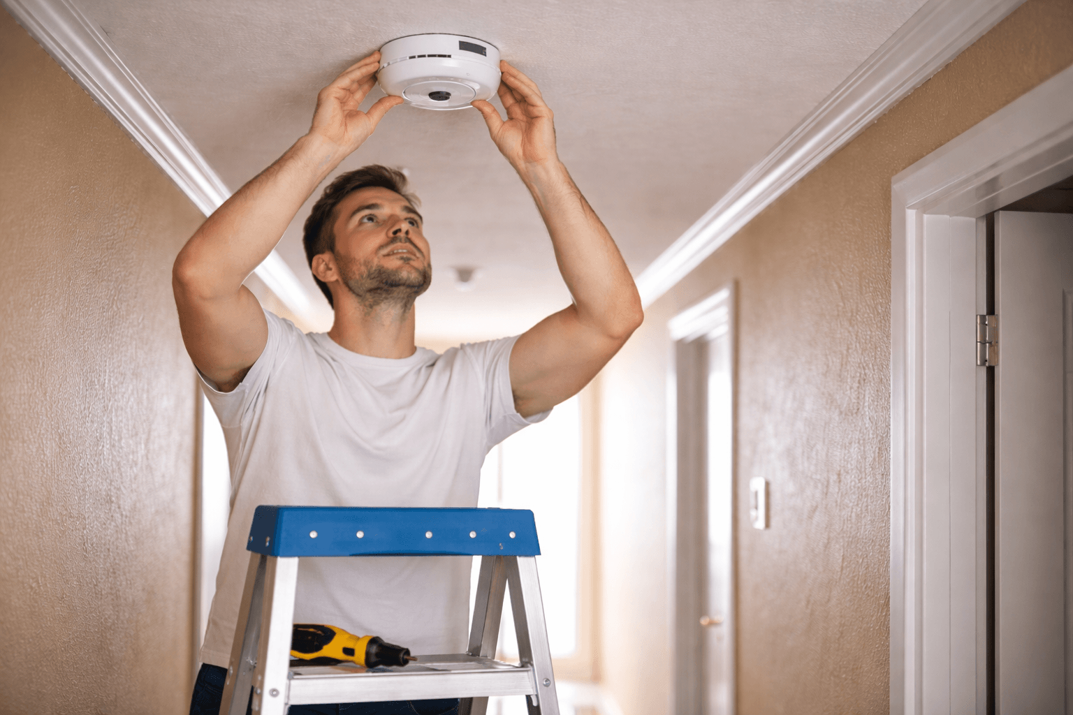 Remplacement détecteur de fumée