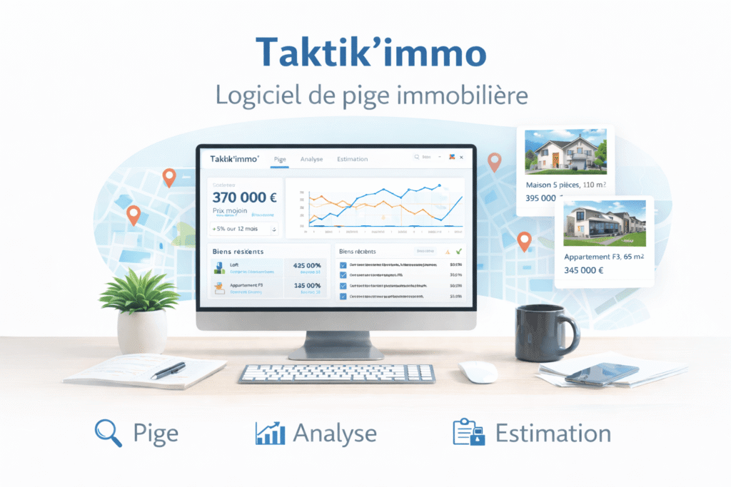 Taktik’immo : avis complet sur ce logiciel de pige immobilière (fonctionnalités, prix, alternatives)
