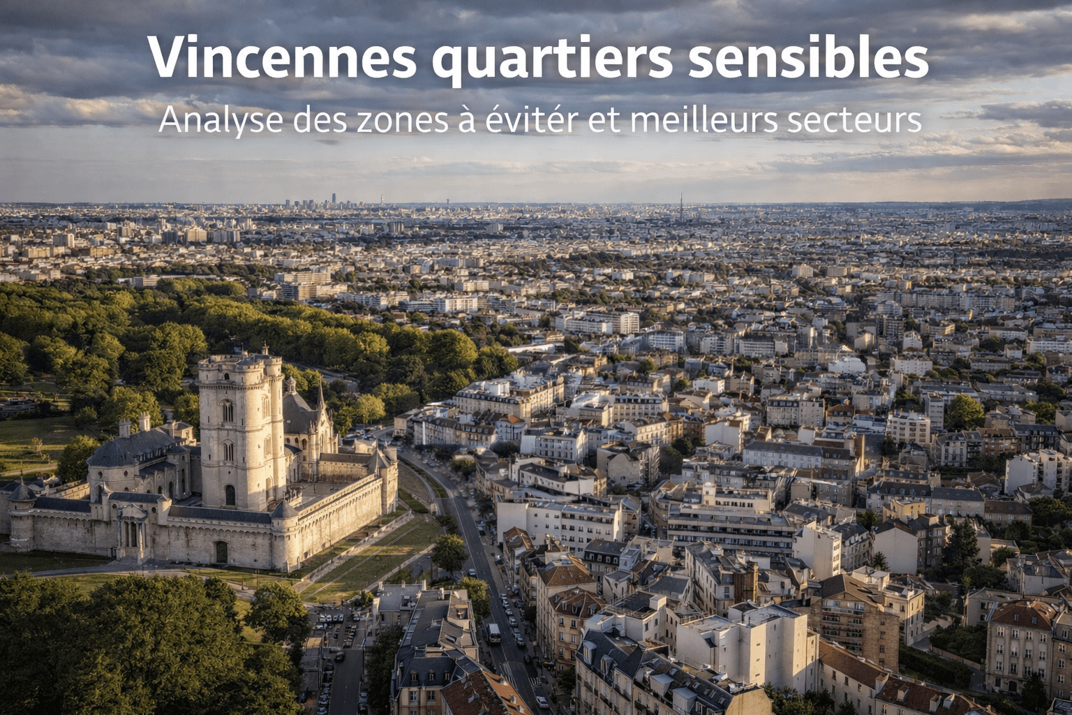 Vincennes quartiers sensibles : analyse des zones à éviter et des meilleurs secteurs pour vivre