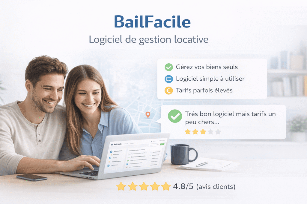 BailFacile : avis complet sur ce logiciel de gestion locative (test, prix et limites)