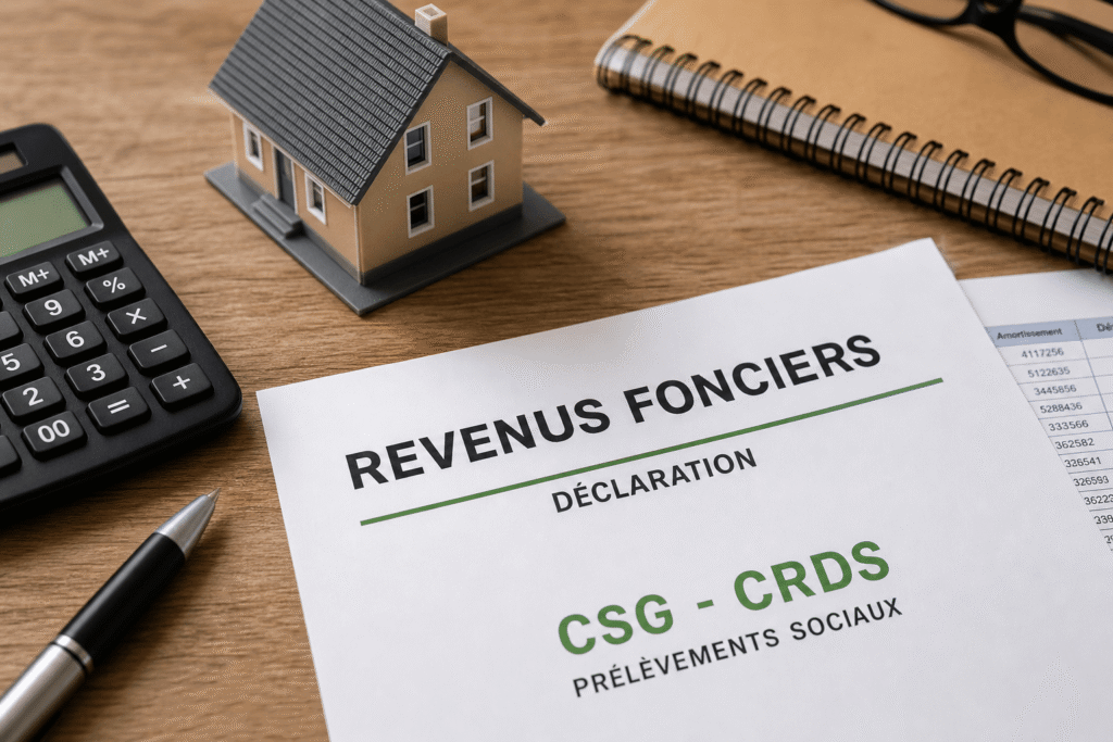 CSG et revenus fonciers