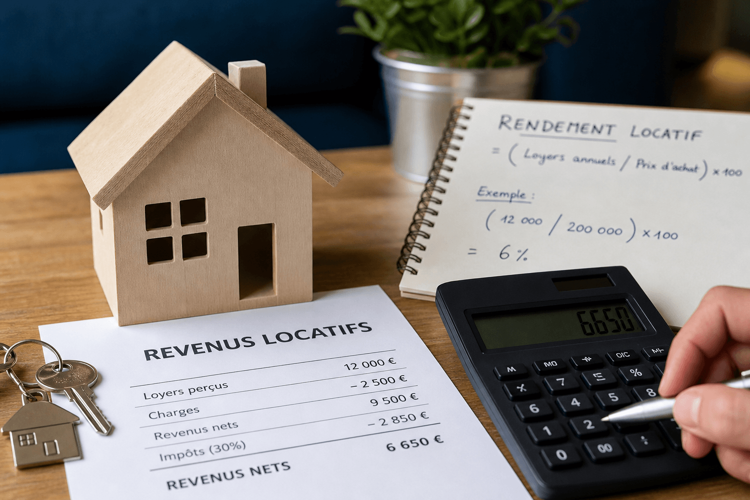 Comment calculer le rendement locatif d'un investissement immobilier ?