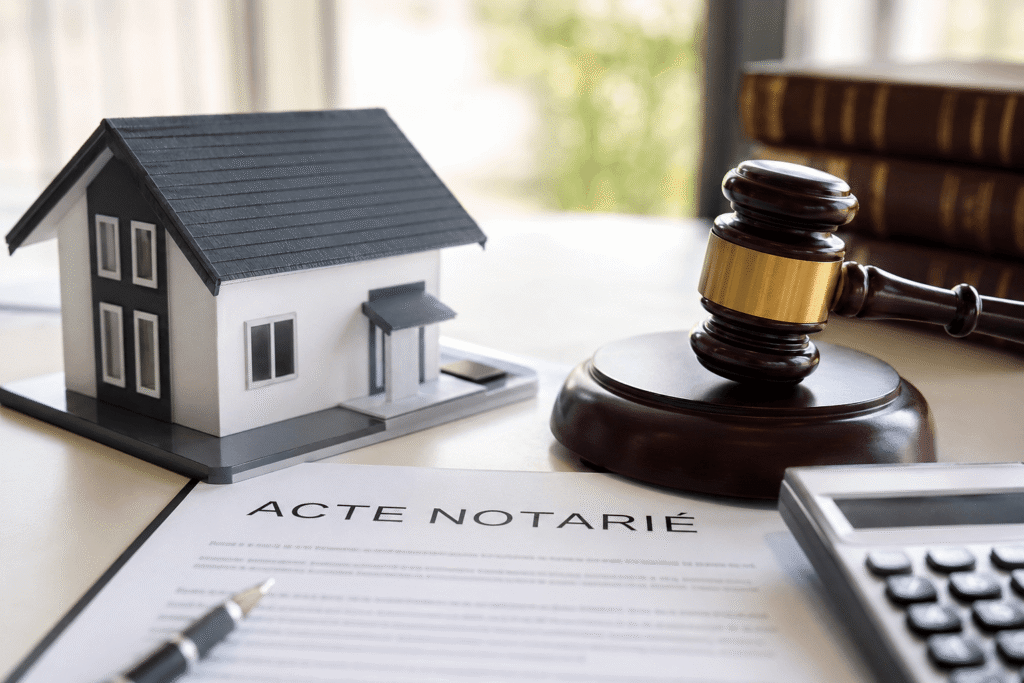 Frais de notaire maison neuve