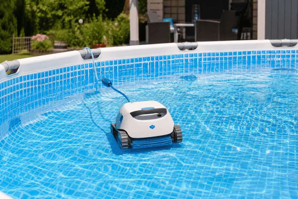 Robot piscine hors sol