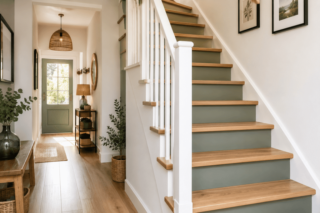 Peinture escalier en bois