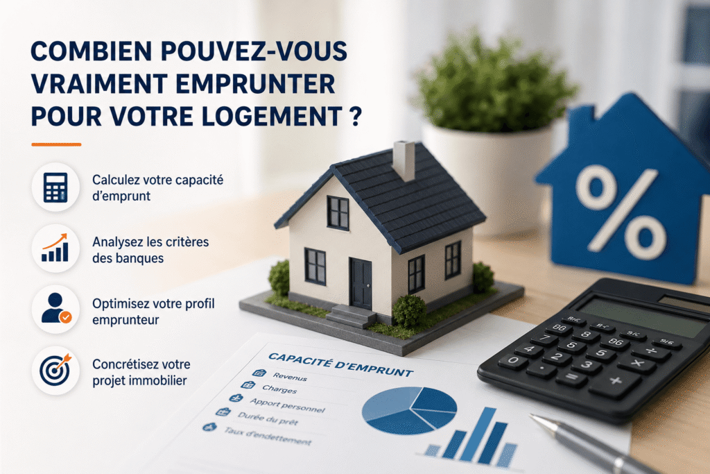 Combien pouvez-vous vraiment emprunter pour votre logement ?