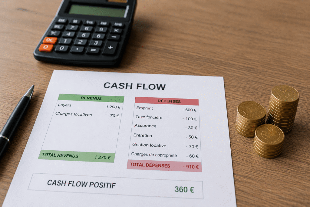 Cash flow positif en immobilier
