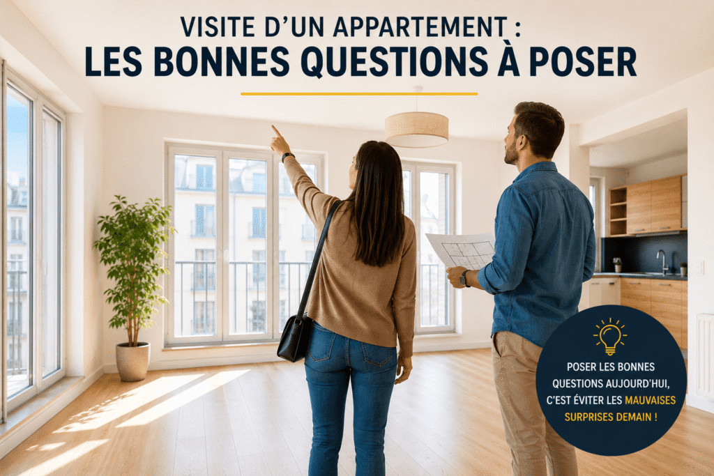 Les questions à poser lors de la visite d'un appartement avant achat